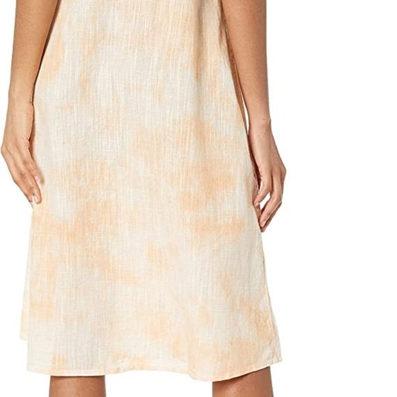 Roxy Wild Ties  Dress Apricot Ice Gone Ahead Stripe - Picture 3 of 6